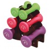 Pro Fitness Dumbbells with stand