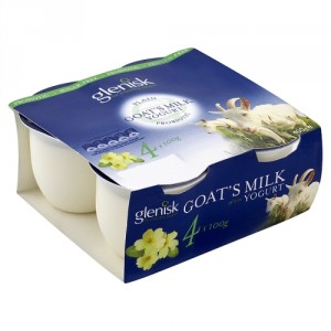 Irish made Goat natural yoghurt from Glenisk