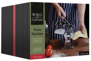 World of Flavours Italian Deluxe Double Cutter Pasta Machine