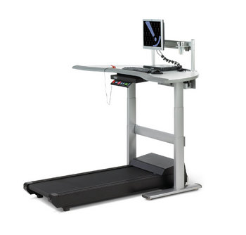 walkstation desk treadmill system