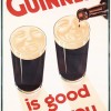 Which Drinks Are The Least Harmful? Guinness is good for you - period advertising
