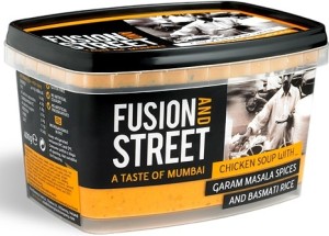 Fusion street chicken mumbai soup