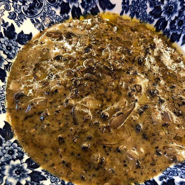 Peppercorn sauce